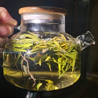 Чайный купаж «Мятный Бамбук» из листьев бамбука с белой мятой 6 гр