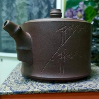 Исинский чайник Чжу Цзэ «Коленце бамбука» 280мл.
