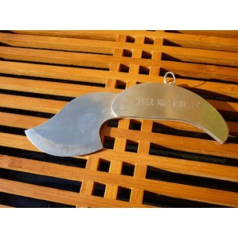 Складной нож для пуэра в форме чайного листика