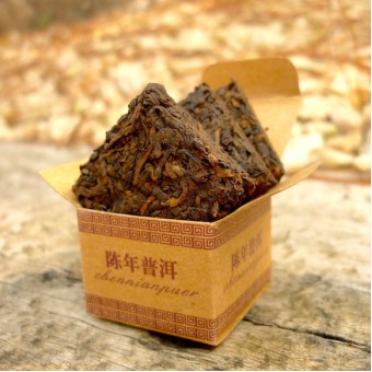 Шу (чёрный) пуэр «Сhennianpuer» порционный в коробочках 100г