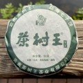 Зелёный шен пуэр Ча Шу Ван «Повелитель чайных деревьев» мини-блин 50г. 