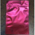 Купить Фасовочный металлизированный матовый пакет дойпак с застёжкой зиплок средний на 30-150 гр